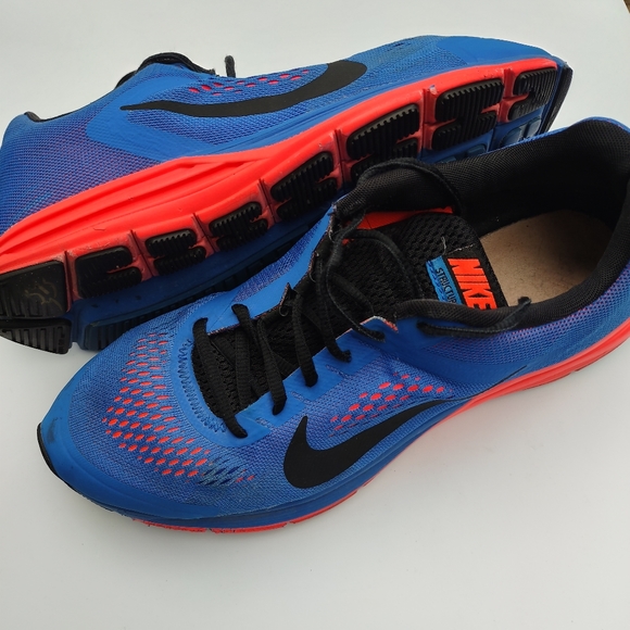 Nike Other - Nike Mens sz9.5 Running shoes Blue/neon orange